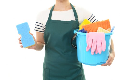 Protective equipment used during carpet cleaning work