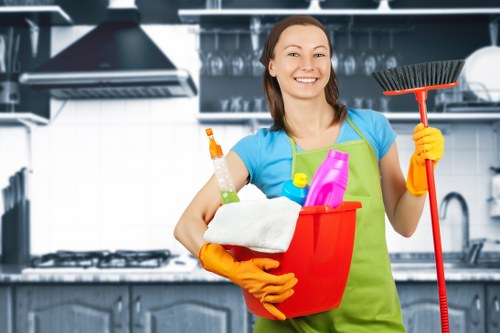 Professional carpet cleaning process in Old Coulsdon home