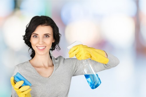 Carpet cleaning team using sustainable recycling practices in Old Coulsdon