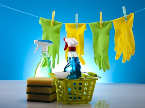 Deep carpet cleaning process for commercial interiors